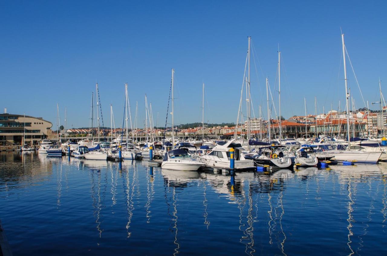 Apartamento Centro Sanxenxo Con Parking Gratis ภายนอก รูปภาพ