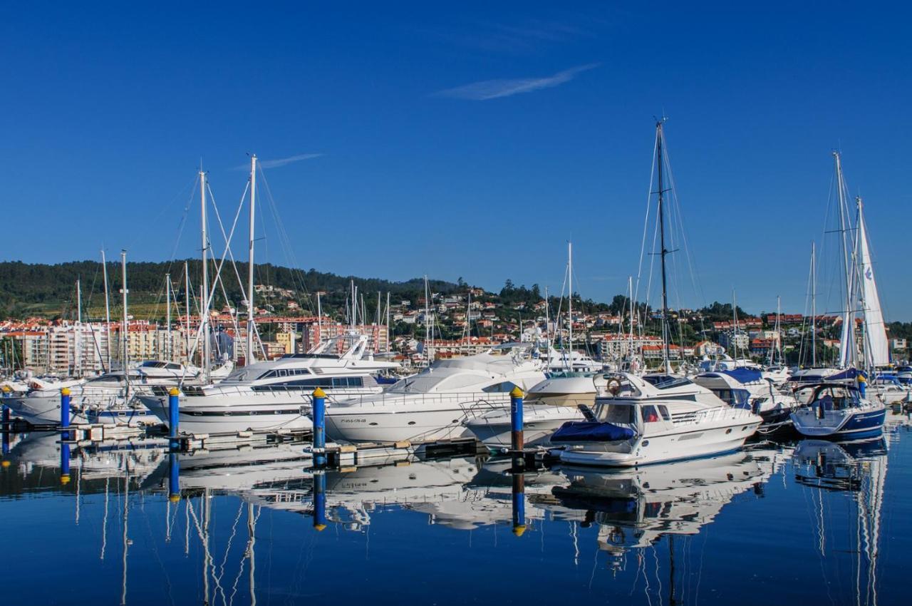 Apartamento Centro Sanxenxo Con Parking Gratis ภายนอก รูปภาพ