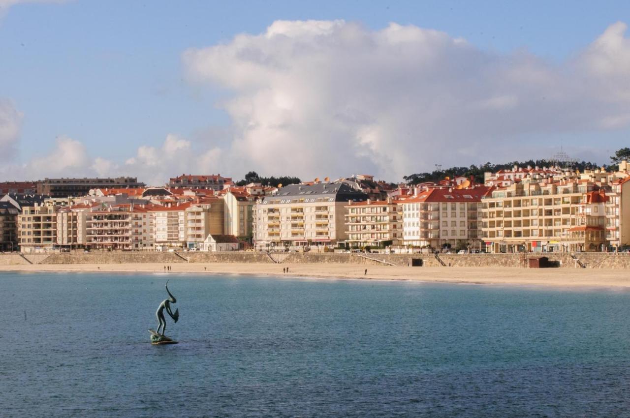 Apartamento Centro Sanxenxo Con Parking Gratis ภายนอก รูปภาพ
